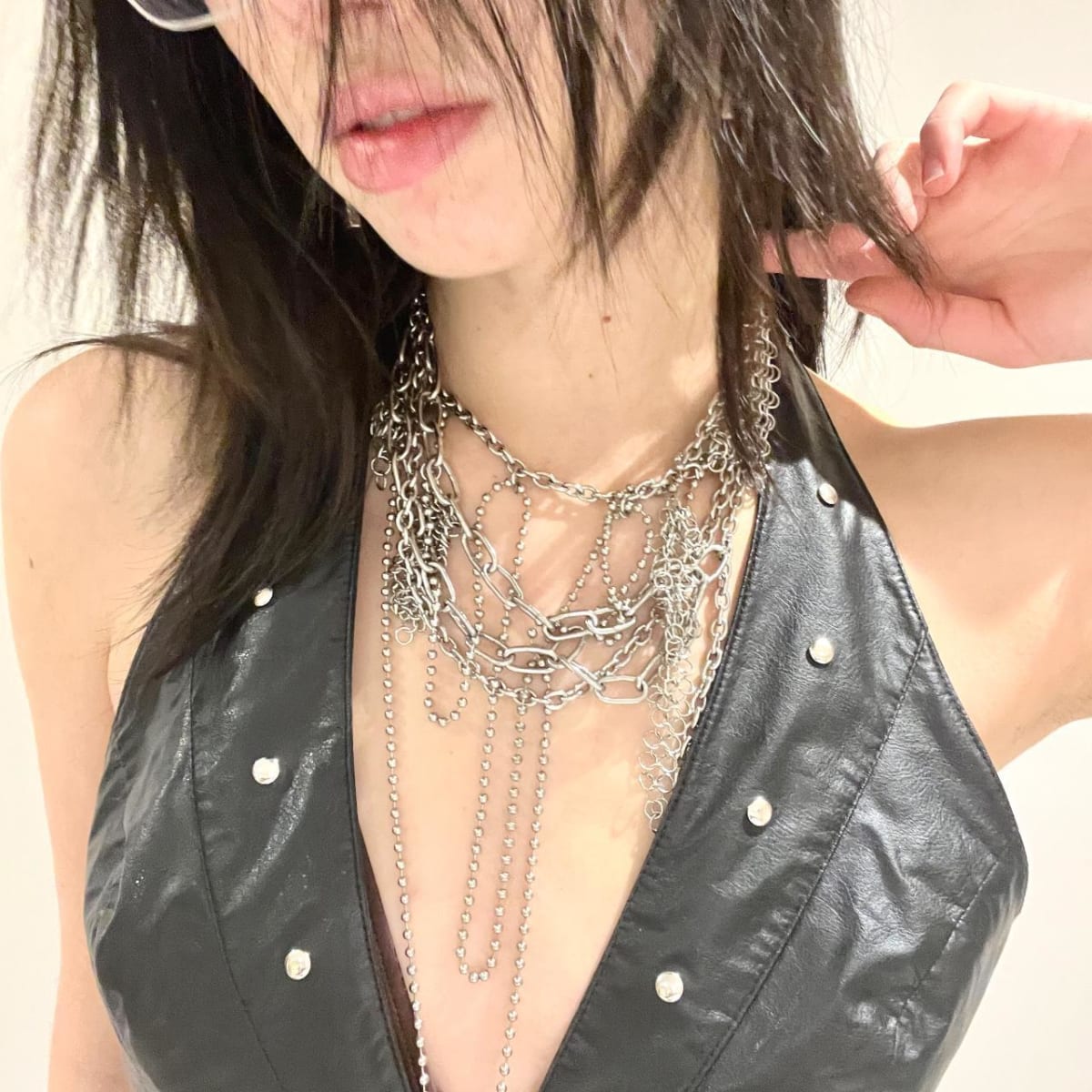 Distressed Chainmail — handmade statement jewellery, Baby Toefu